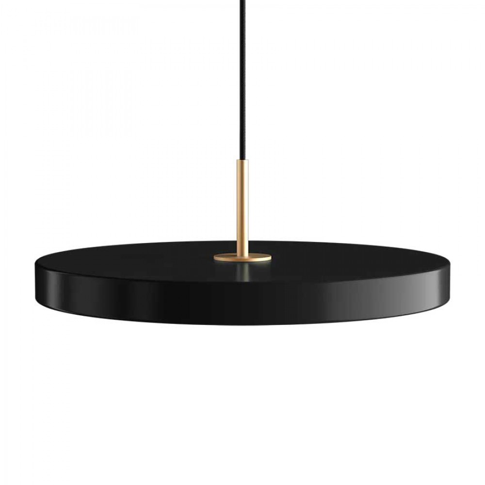 Κρεμαστό Φωτιστικό LED Dimmable Asteria Black Medium G43cm by UMAGE