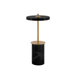 LED Πορτατίφ Portable από Μάρμαρο - Asteria Move Mini Dimmable - Black marble by UMAGE