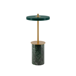 LED Πορτατίφ Portable από Μάρμαρο - Asteria Move Mini Dimmable - Green marble by UMAGE