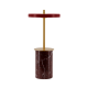 LED Πορτατίφ Portable από Μάρμαρο - Asteria Move Mini Dimmable - Red marble by UMAGE