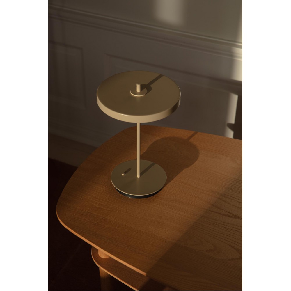 LED Πορτατίφ Μπαταρίας Επαναφορτιζόμενο Asteria Move Dimmable - Clay - by UMAGE