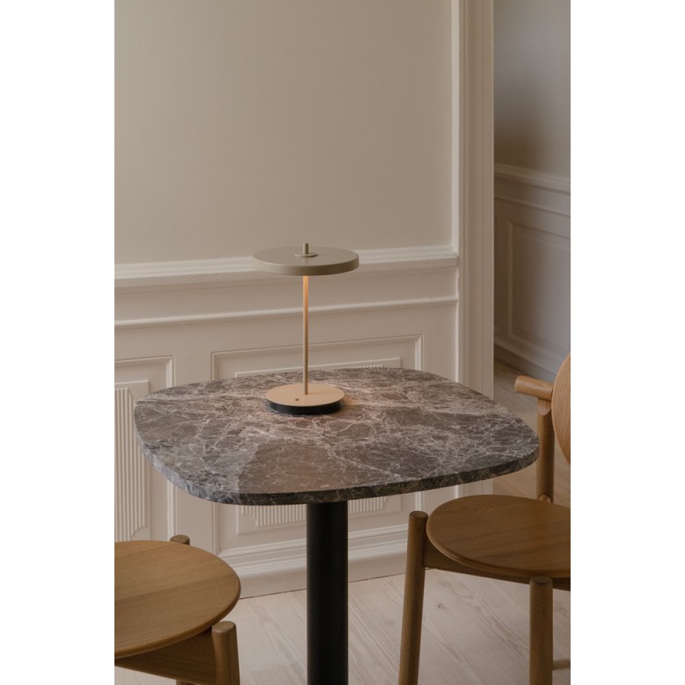 LED Πορτατίφ Μπαταρίας Επαναφορτιζόμενο Asteria Move Dimmable - Clay - by UMAGE