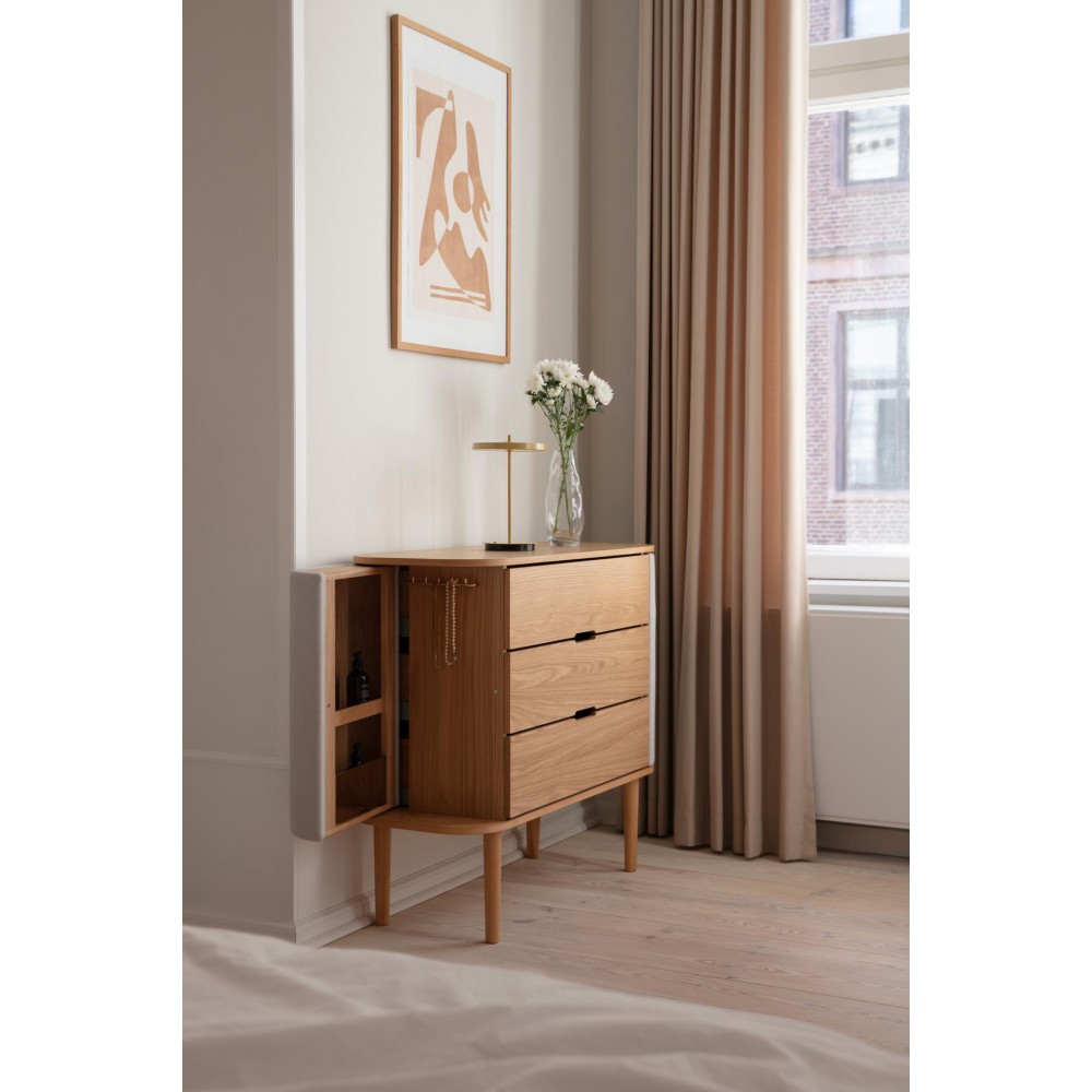 LED Πορτατίφ Μπαταρίας Επαναφορτιζόμενο Asteria Move Dimmable - Clay - by UMAGE