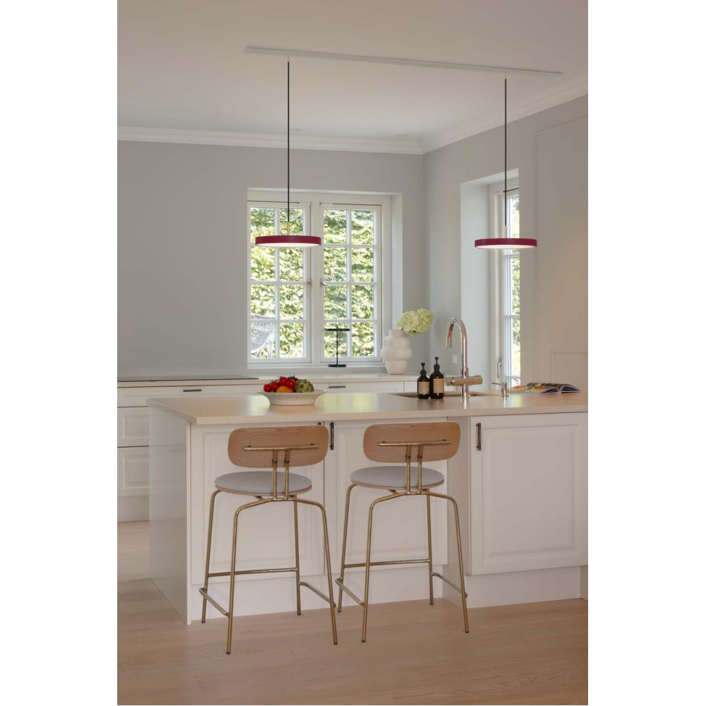 Κρεμαστό Φωτιστικό LED Asteria PLUS Mini 14W CRI93 Φ31cm Dimmable - Ruby Red by UMAGE