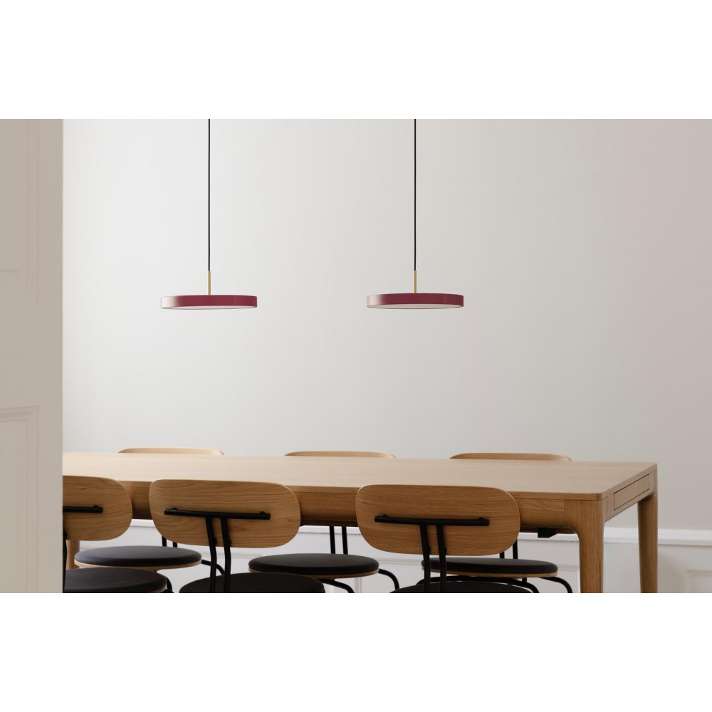 Κρεμαστό Φωτιστικό LED Asteria PLUS Mini 14W CRI93 Φ31cm Dimmable - Ruby Red by UMAGE