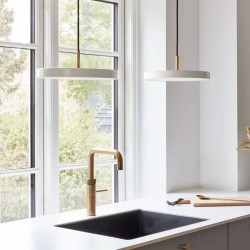 Κρεμαστό Φωτιστικό LED Asteria PLUS Mini 14W CRI93 Φ31cm Dimmable - Pearl White by UMAGE