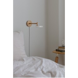 LED Φωτιστικό Τοίχου 12W 2700K CRI91 Asteria Short - Pearl White - UMAGE