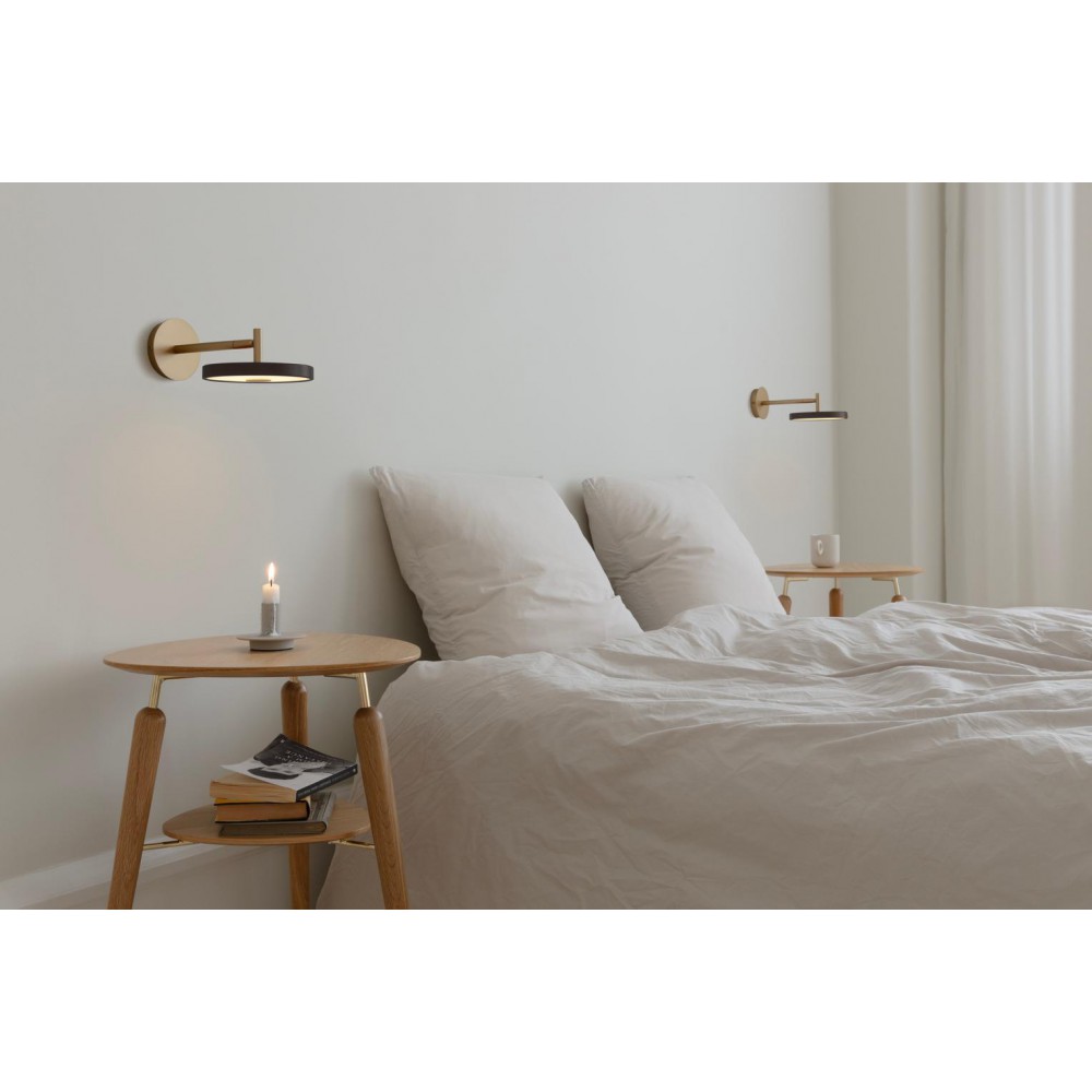 LED Φωτιστικό Τοίχου 12W 2700K CRI91 Asteria Short - Black - UMAGE