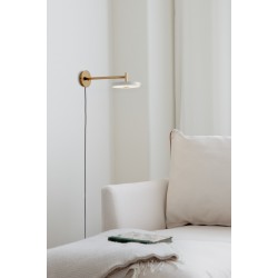 LED Φωτιστικό Τοίχου 12W 2700K CRI91 Asteria Wall Long - Pearl White - UMAGE