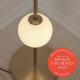 LED Φωτιστικό Δαπέδου Από Γυαλί 29W CRI91 Dimmable - Audrey Floor - by UMAGE
