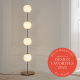 LED Φωτιστικό Δαπέδου Από Γυαλί 29W CRI91 Dimmable - Audrey Floor - by UMAGE