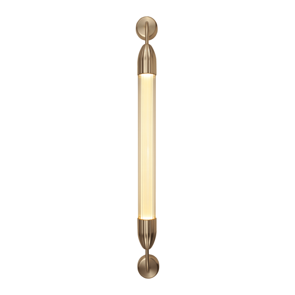 Φωτιστικό Τοίχου 1xGU10 Lemon Squeeze long single - Plated brass - by UMAGE