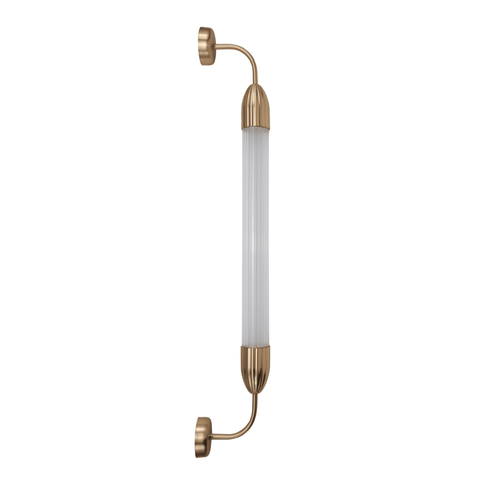 Φωτιστικό Τοίχου 1xGU10 Lemon Squeeze long single - Plated brass - by UMAGE