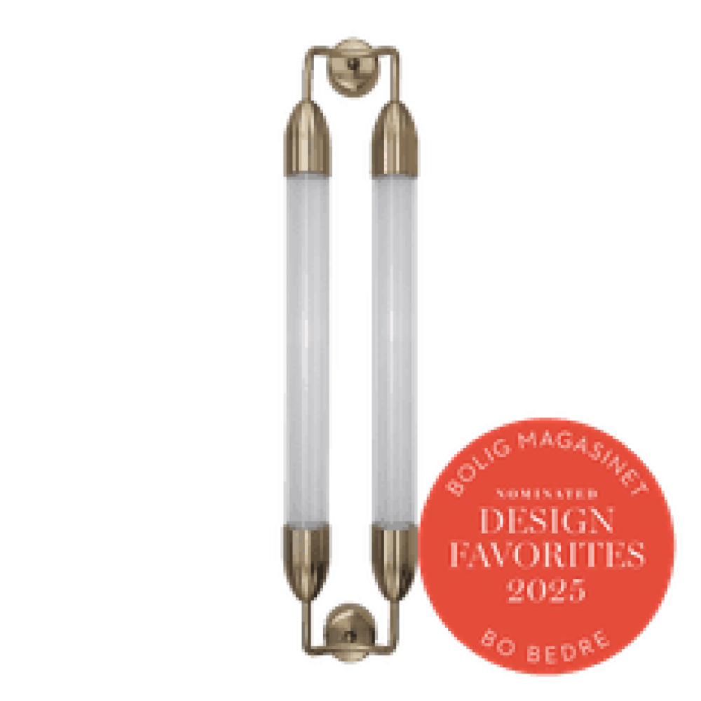 Φωτιστικό Τοίχου 2xGU10 Lemon Squeeze long double - Plated brass - by UMAGE