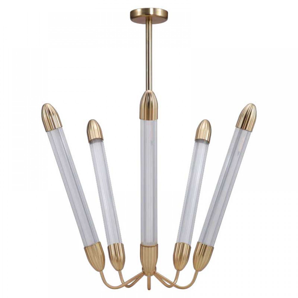 Φωτιστικό Οροφής 5xGU10 Lemon Squeeze Long - Plated brass - by UMAGE