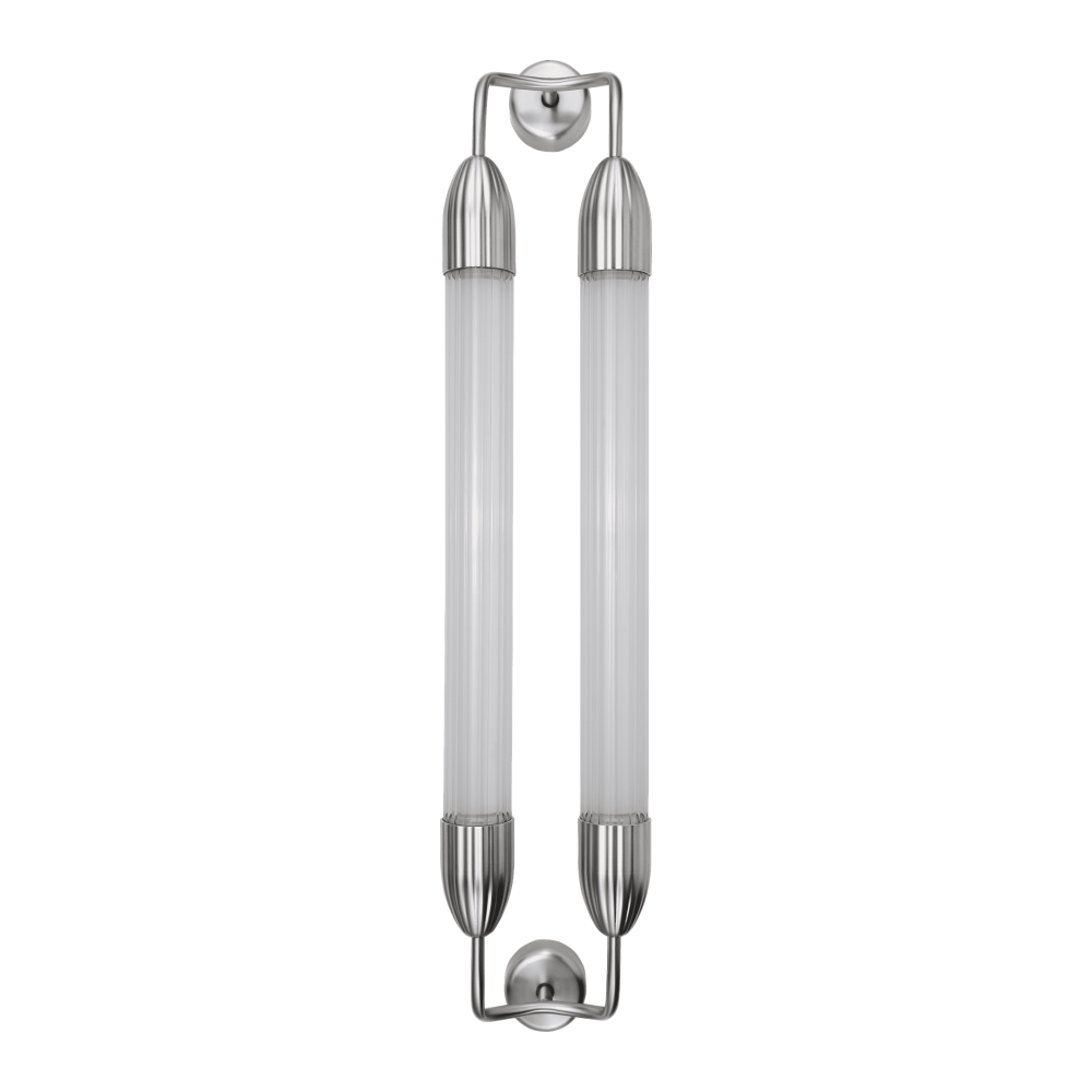 Φωτιστικό Τοίχου 2xGU10 Lemon Squeeze long double - Polished steel - by UMAGE