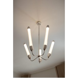 Φωτιστικό Οροφής 5xGU10 Lemon Squeeze Long - Polished steel - by UMAGE