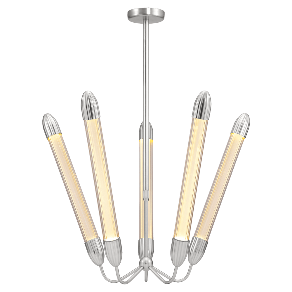 Φωτιστικό Οροφής 5xGU10 Lemon Squeeze Long - Polished steel - by UMAGE