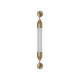 Φωτιστικό Τοίχου 1xGU10 Lemon Squeeze short single - Plated brass - by UMAGE