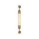 Φωτιστικό Τοίχου 1xGU10 Lemon Squeeze short single - Plated brass - by UMAGE