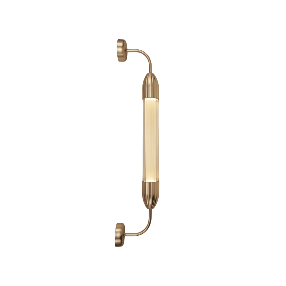 Φωτιστικό Τοίχου 1xGU10 Lemon Squeeze short single - Plated brass - by UMAGE