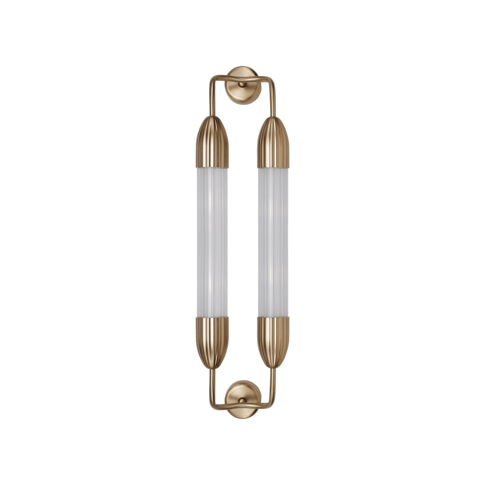 Φωτιστικό Τοίχου 2xGU10 Lemon Squeeze short double - Plated brass - by UMAGE