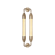 Φωτιστικό Τοίχου 2xGU10 Lemon Squeeze short double - Plated brass - by UMAGE