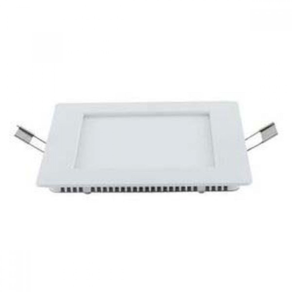 Χωνευτό φωτιστικό LED 18W Slim Panel Τετράγωνο Σε Λευκό Χρώμα 120º 240V IP20 SAMSUNG chip - UNIVERSE