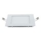 Χωνευτό φωτιστικό LED 18W Slim Panel Τετράγωνο Σε Λευκό Χρώμα 120º 240V IP20 SAMSUNG chip - UNIVERSE
