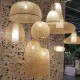 Κρεμαστό Φωτιστικό Μονόφωτο Από Bamboo Σε Φυσικό Χρώμα D72cm MAY Small - Ay illuminate