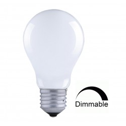 LED Λάμπα Filament A60 9W Θερμό E27 Γαλακτερή DIMMABLE Universe