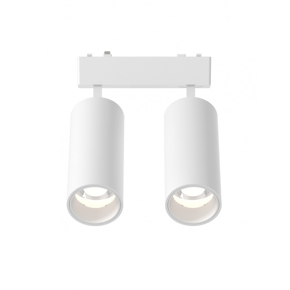 Slim 48V Magnetic Double Track Spot Light 2x9W Ra90 για ΡΑΓΑ SLIM ΛΕΥΚΟ - UNIVERSE