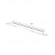 Standard 48V Magnetic Grille Light 12W RA90 Osram Led Για ΜΑΓΝΗΤΙΚΗ ΡΑΓΑ Χωνευτή Standard 48v Λευκό - UNIVERSE