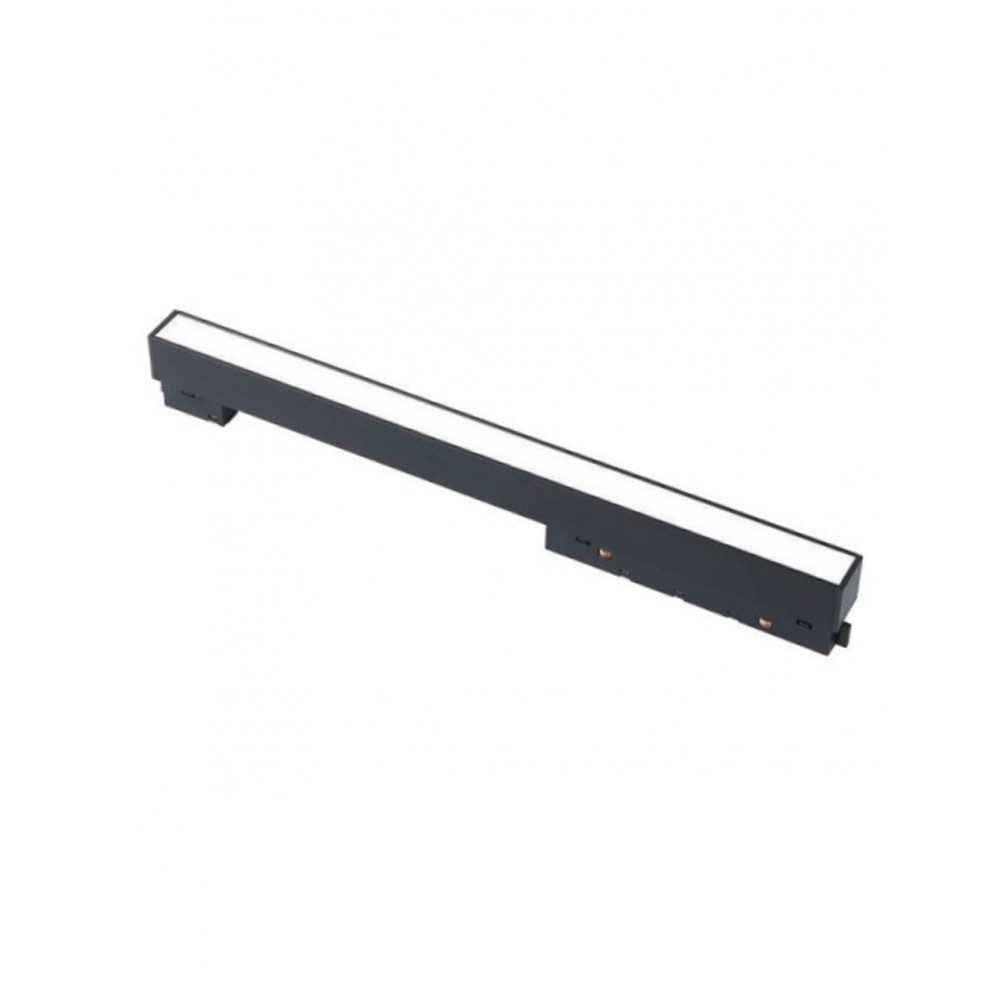 Standard 48V Magnetic Flood Light 18W RA90 Osram Led Για ΜΑΓΝΗΤΙΚΗ ΡΑΓΑ Χωνευτή Standard 48v Μαύρο - UNIVERSE