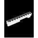 Standard 48V Magnetic Grille Light 12W RA90 Osram Led Για ΜΑΓΝΗΤΙΚΗ ΡΑΓΑ Χωνευτή Standard 48v Λευκό - UNIVERSE