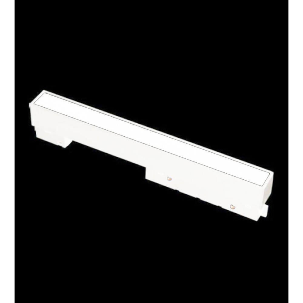 Standard 48V Magnetic Flood Light 12W RA90 Osram Led Για ΜΑΓΝΗΤΙΚΗ ΡΑΓΑ Χωνευτή Standard 48v Λευκό - UNIVERSE