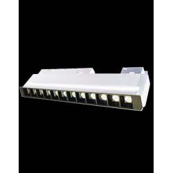 Standard 48V Magnetic Folding Light 12W RA90 Osram Led Για ΜΑΓΝΗΤΙΚΗ ΡΑΓΑ Χωνευτή Standard 48v Λευκό - UNIVERSE