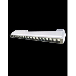 Standard 48V Magnetic Folding Light 18W RA90 Osram Led Για ΜΑΓΝΗΤΙΚΗ ΡΑΓΑ Χωνευτή Standard 48v Λευκό - UNIVERSE