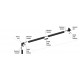 ΜΑΓΝΗΤΙΚΗ ΡΑΓΑ Standard 48v Magnetic Track Surface Mounted 2m Λευκό- UNIVERSE