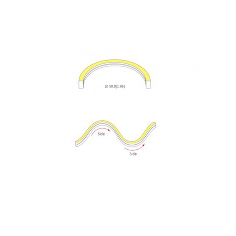 LED Neon Flex Φωτοσωλήνας 8W /m IP65 Κόκκινο DIMMABLE - Universe LED Neon Flex Φωτοσωλήνας 8W /m IP65 Κόκκινο DIMMABLE - Universe