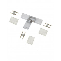 T CONNECTOR 2PIN Για Μονόχρωμη Ταινία LED - Universe