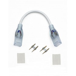 CABLE CONNECTOR - FLAT ΣΥΝΔΕΣΜΟΣ 2 ΚΑΛΩΔΙΩΝ ΓΙΑ TAINIA LED ΜΟΝΟΧΡΩΜΗ UNIVERSE