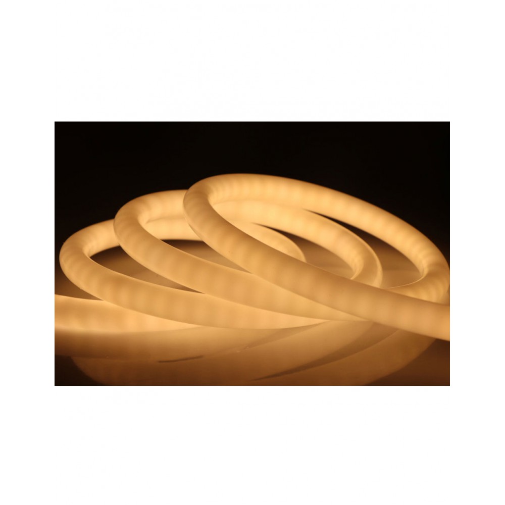 5 Μέτρα - ROUND NEON FLEX LED TAINIA ΔΥΟ ΟΨΕΩΝ Φ13mm 18W 24V 1800lm 360° IP65 DIMMABLE UNIVERSE