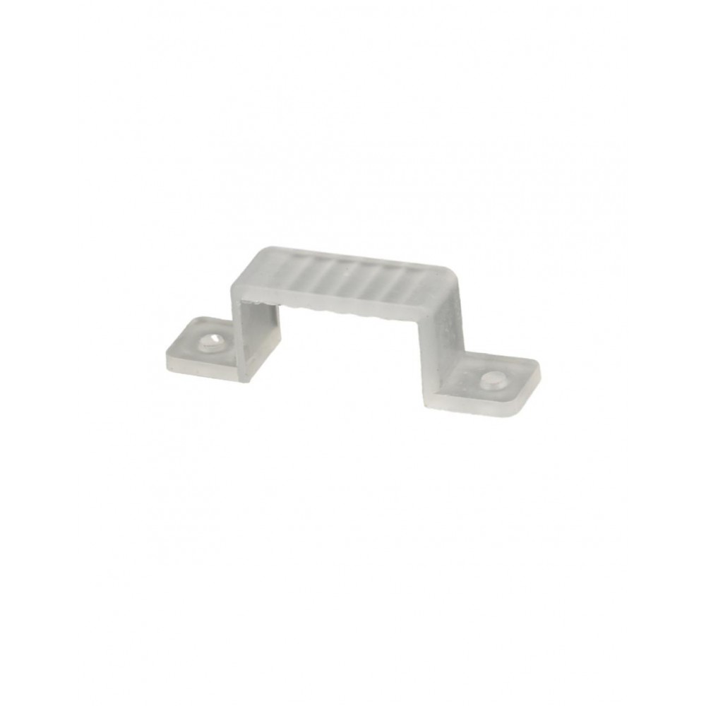 CLIPS ‐ PVC ΔΙΑΦΑΝΟ ΓΙΑ ΜΟΝΟΧΡΩΜΗ ΤΑΙΝΙΑ FLAT SHORT PITCH 144 LED 18W