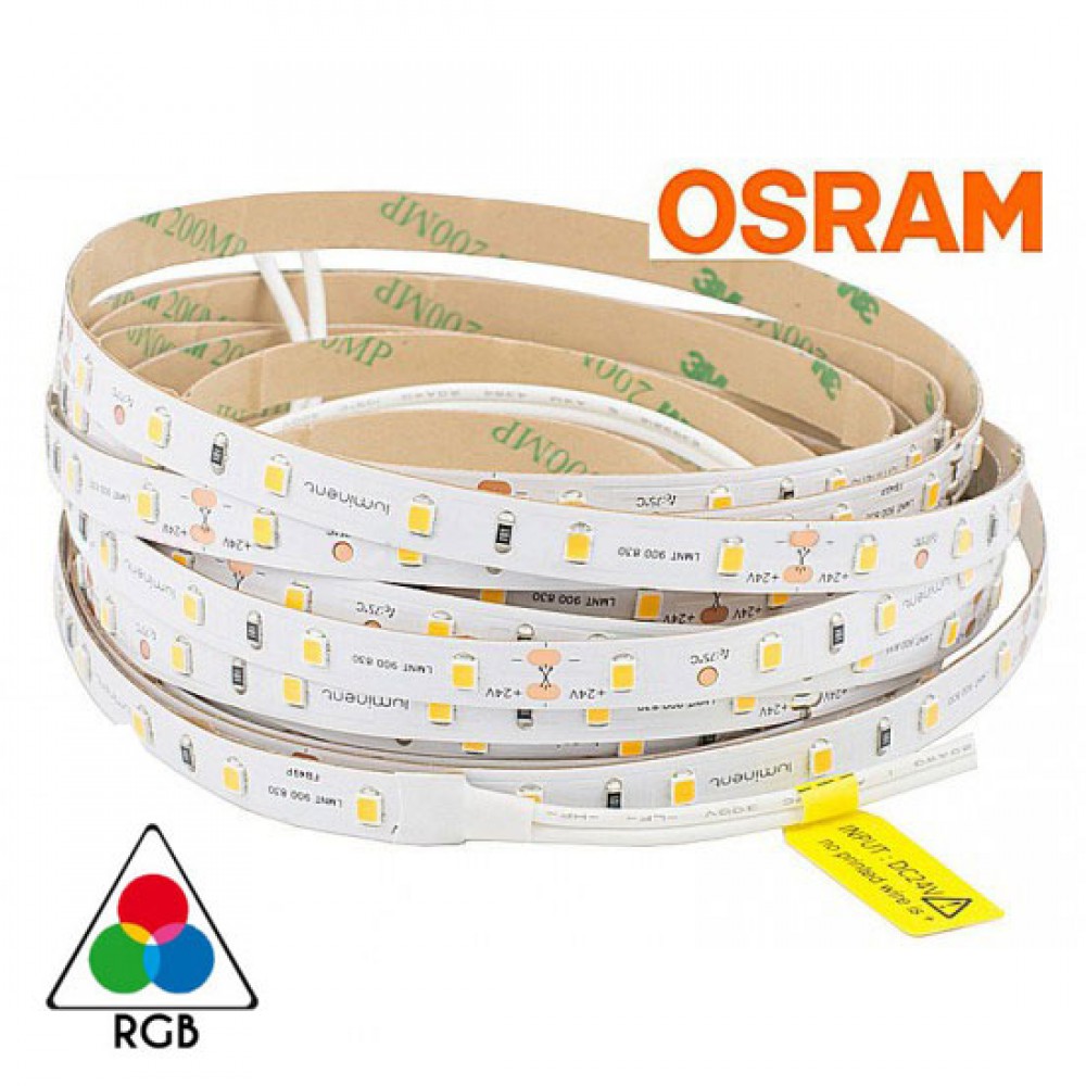 5 Meters Of Led Strip Osram Luminent Flex LED Ταινία 8W 24V Μη Αδιάβροχη IP20 300 Lumen RGB