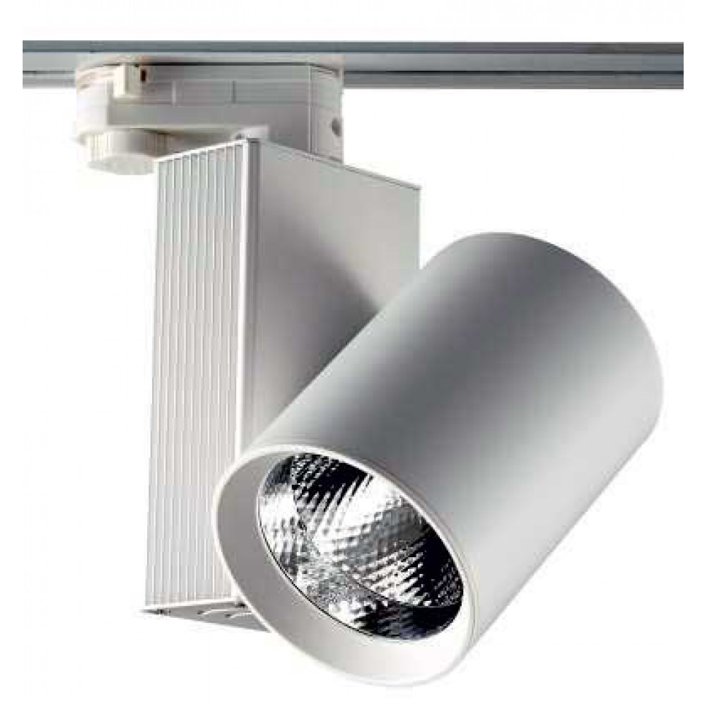 Σποτ ράγας 30W LED COB με τριφασικό αντάπτορα CCT tunable - Λευκό - UNIVERSE