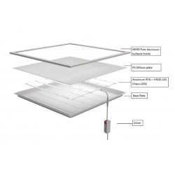 Φωτιστικό Οροφής Professional BACKLIT LED panel 60x60 48W SELV - UNIVERSE