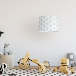 Κρεμαστό Παιδικό Φωτιστικό - Big Stars Blue - 1 x E27 VEIS