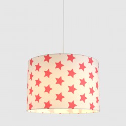 Παιδικό φωτιστικό οροφής Big Stars Red - 1 x E27 VEIS