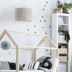 Κρεμαστό φωτιστικό Scandinavian Black - 1 x E27 VEIS Κρεμαστό φωτιστικό Scandinavian Black - 1 x E27 VEIS